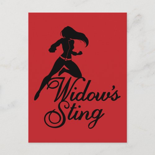 Avengers Classics  Black Widow Widows Sting Postcard