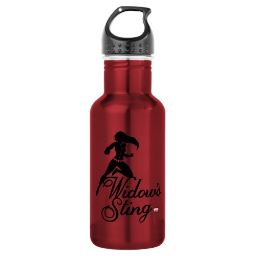 Avengers Classics  Black Widow Widows Sting Stainless Steel Water Bottle