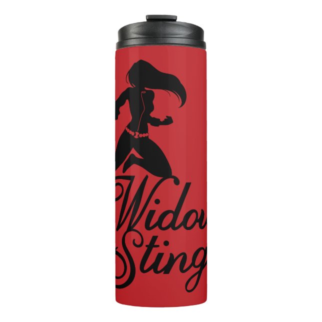 Avengers Classics | Black Widow "Widow's Sting" Thermal Tumbler (Front)