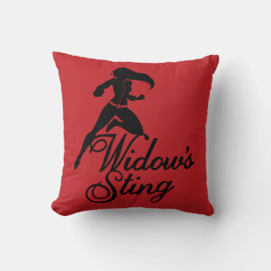 Avengers Classics   Black Widow "Widow's Sting" Throw Pillow