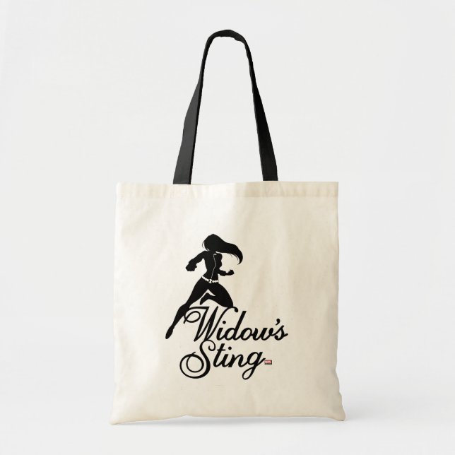 Avengers Classics | Black Widow "Widow's Sting" Tote Bag (Front)