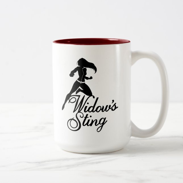 Avengers Classics | Black Widow "Widow's Sting" Two-Tone Coffee Mug (Right)