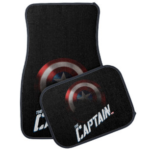 Avengers Classics   Captain America Bold Graphic Car Floor Mat