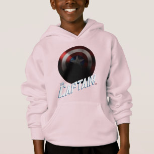 Avengers Classics Captain America Bold Graphic Hoodie