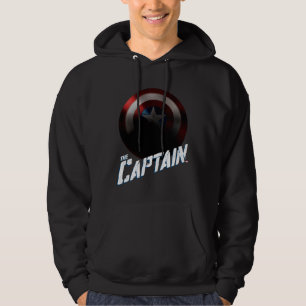 Avengers Classics Captain America Bold Graphic Hoodie