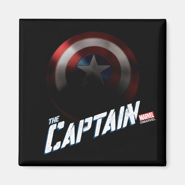 Avengers Classics | Captain America Bold Graphic Magnet (Front)