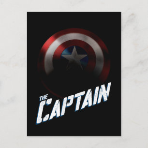 Avengers Classics Captain America Bold Graphic Postcard