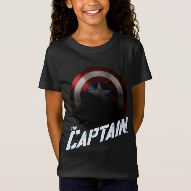 Avengers Classics | Captain America Bold Graphic T-Shirt (Front)