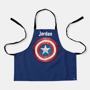 Avengers Classics   Captain America Brushed Shield Apron