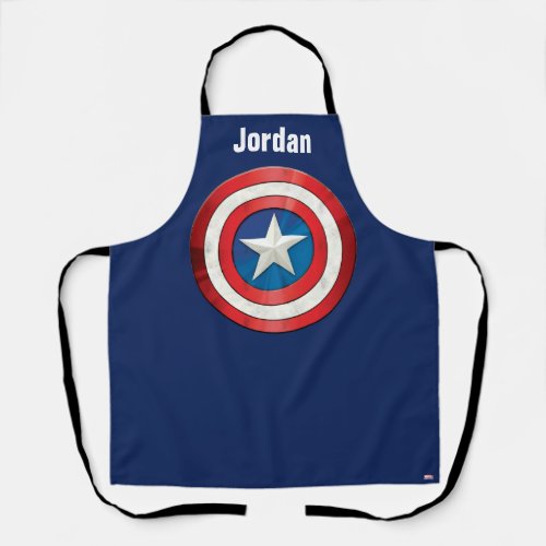 Avengers Classics  Captain America Brushed Shield Apron