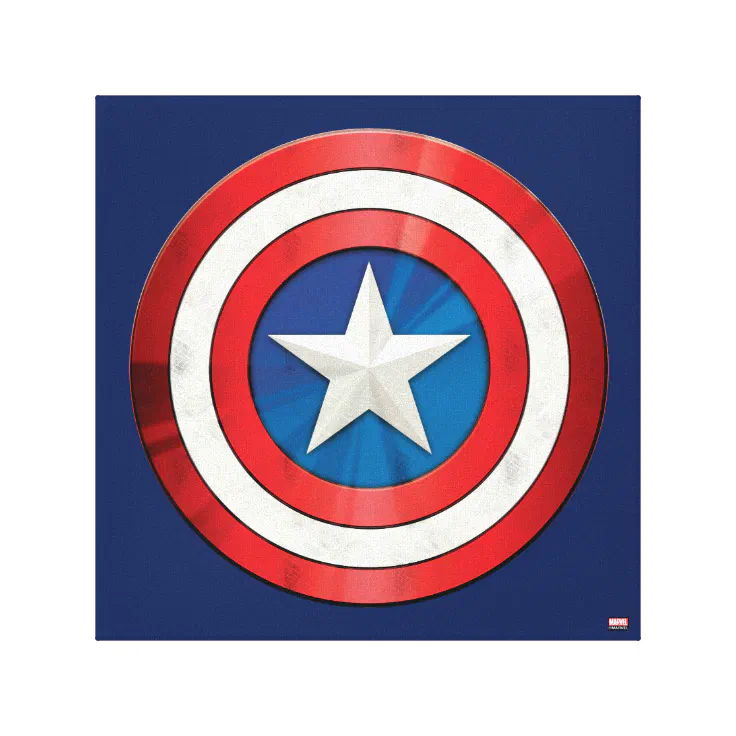 Captain America Shield The Avengers Stretched Canvas ~ More Size 