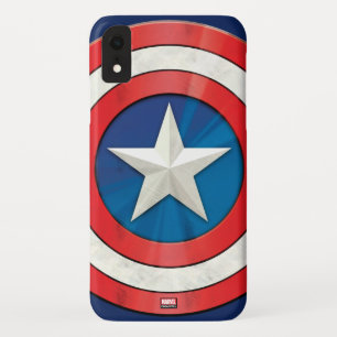 Avengers Classics Captain America Brushed Shield iPhone XR Case