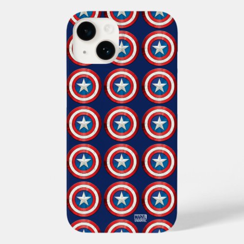 Avengers Classics  Captain America Brushed Shield Case_Mate iPhone 14 Case