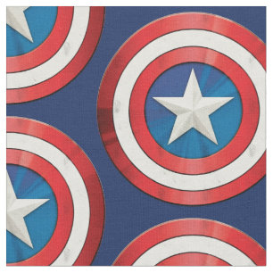Avengers Classics   Captain America Brushed Shield Fabric