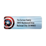 Avengers Classics | Captain America Brushed Shield Label