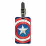 Avengers Classics | Captain America Brushed Shield Luggage Tag