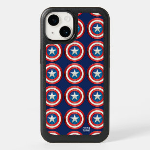 Avengers Classics   Captain America Brushed Shield OtterBox iPhone 14 Case