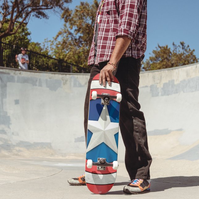 Avengers Classics | Captain America Brushed Shield Skateboard (Outdoor 2)