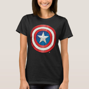 Avengers Classics   Captain America Brushed Shield T-Shirt