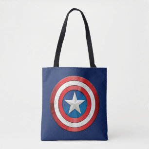 Avengers Classics Captain America Brushed Shield Tote Bag