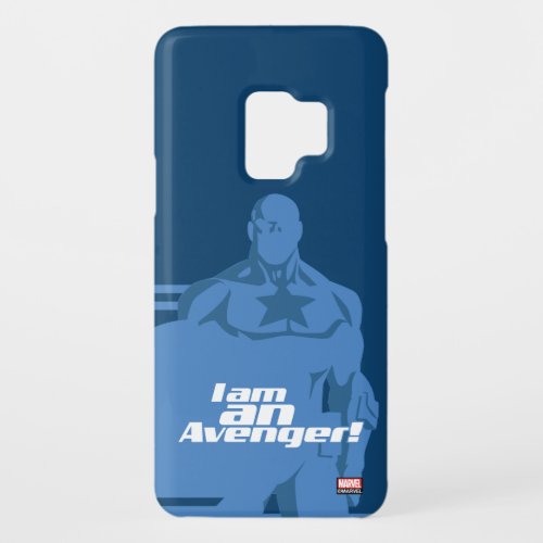 Avengers Classics  Captain America I Am Art Case_Mate Samsung Galaxy S9 Case