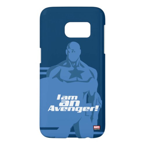 Avengers Classics  Captain America I Am Art Samsung Galaxy S7 Case