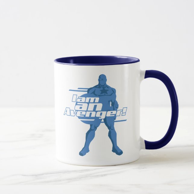 Avengers Classics | Captain America "I Am" Art Mug (Right)