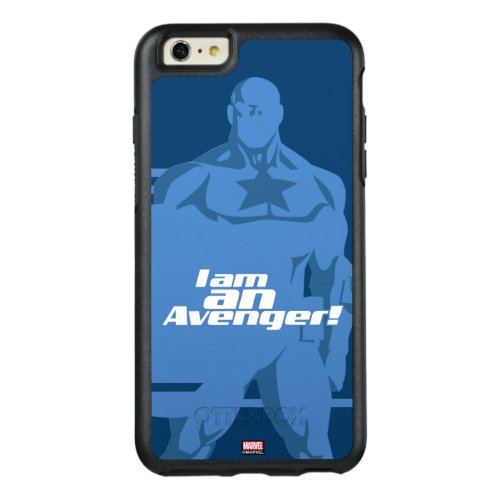 Avengers Classics  Captain America I Am Art OtterBox iPhone 66s Plus Case