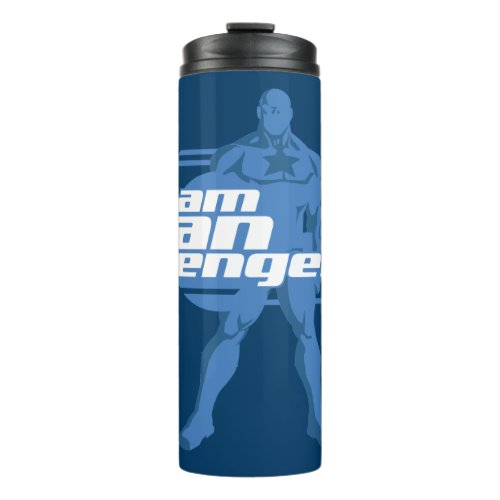 Avengers Classics  Captain America I Am Art Thermal Tumbler