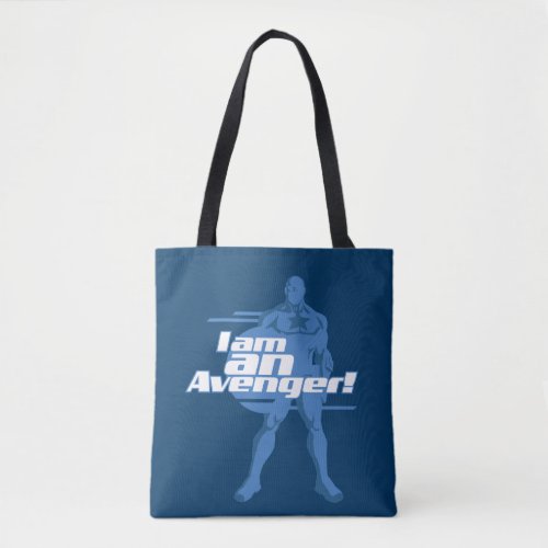 Avengers Classics  Captain America I Am Art Tote Bag