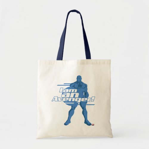 Avengers Classics  Captain America I Am Art Tote Bag