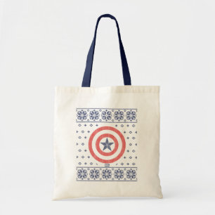 Avengers Classics   Captain America Knit Graphic Tote Bag
