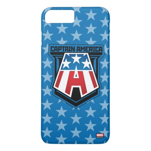 Avengers Classics  Captain America Patriotic Icon iPhone 8 Plus7 Plus Case