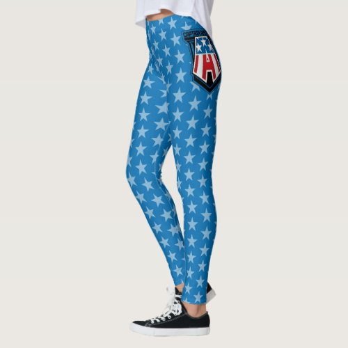 Avengers Classics  Captain America Patriotic Icon Leggings