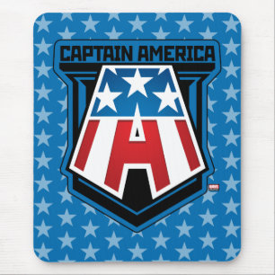 Avengers Classics   Captain America Patriotic Icon Mouse Pad