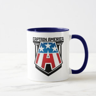 Avengers Classics   Captain America Patriotic Icon Mug