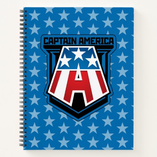 Avengers Classics  Captain America Patriotic Icon Notebook