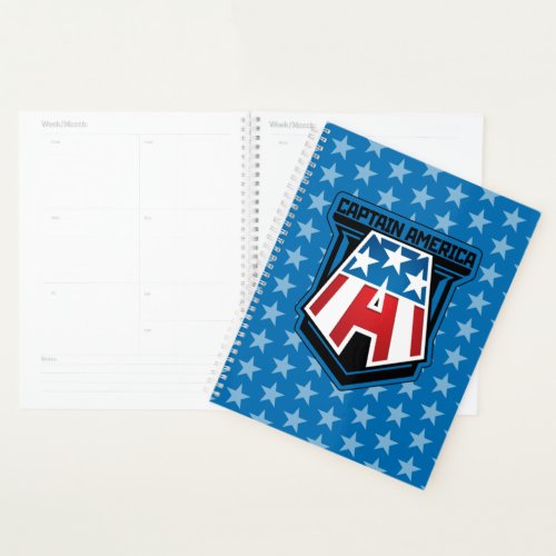 Avengers Classics  Captain America Patriotic Icon Planner