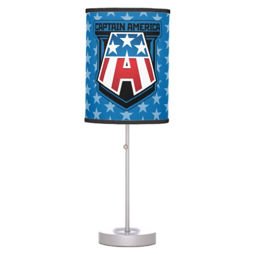 Avengers Classics  Captain America Patriotic Icon Table Lamp