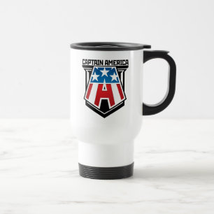 Avengers Classics   Captain America Patriotic Icon Travel Mug