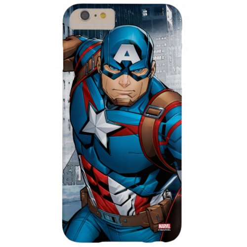 Avengers Classics  Captain America Runs Forward Barely There iPhone 6 Plus Case
