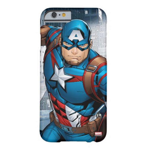 Avengers Classics  Captain America Runs Forward Barely There iPhone 6 Case