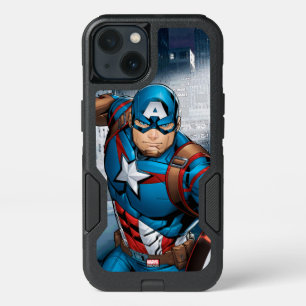 Avengers Classics   Captain America Runs Forward iPhone 13 Case