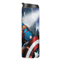 Avengers Classics | Iron Man Flying Forward Stainless Steel Water Bottle |  Zazzle