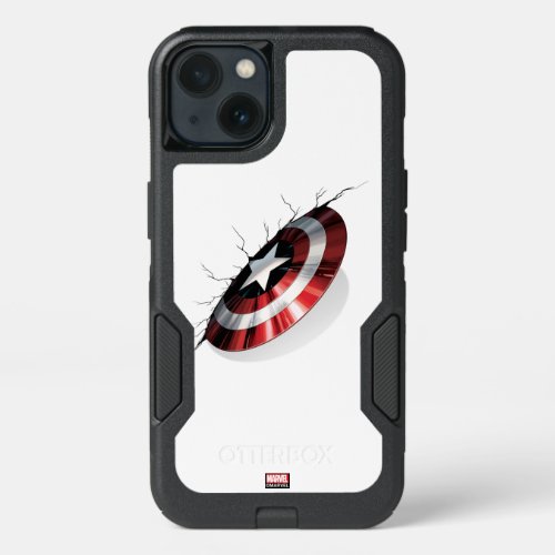 Avengers Classics  Captain America Shield Struck iPhone 13 Case