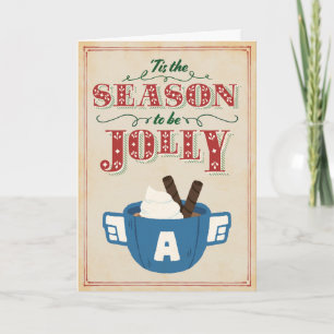 Avengers Classics Captain America 'Tis The Season Holiday Card