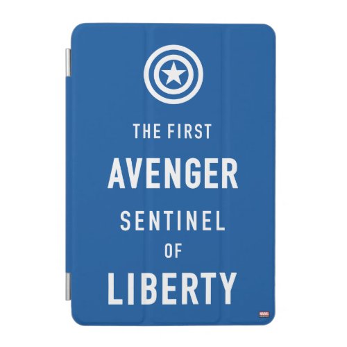 Avengers Classics  Captain America Typography iPad Mini Cover