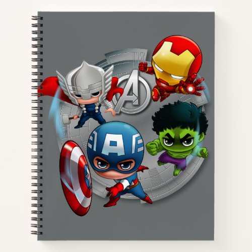 Avengers Classics  Chibi Avengers Assembled Notebook