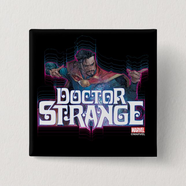 Avengers Classics | Doctor Strange Cosmic Graphic Button (Front)