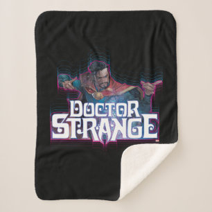 Avengers Classics   Doctor Strange Cosmic Graphic Sherpa Blanket